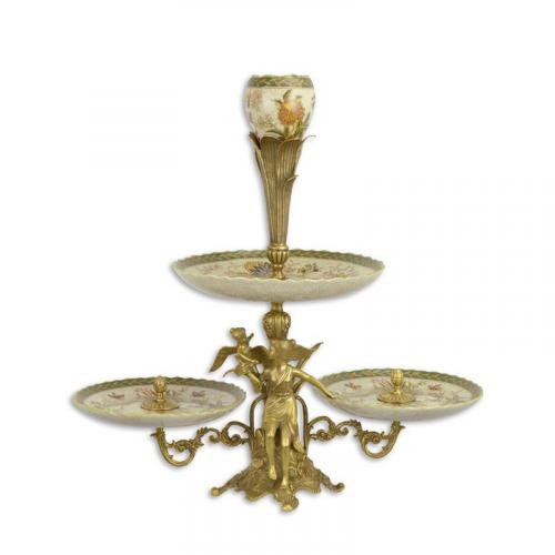 Luxury Bronze Mounted Porcelain Étagère