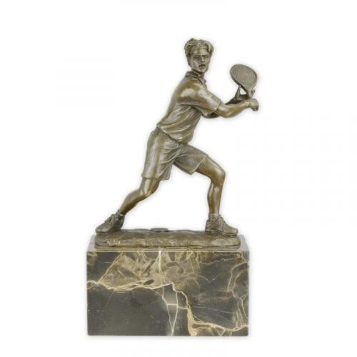 Luxury Bronze Tennis Player Sculpture