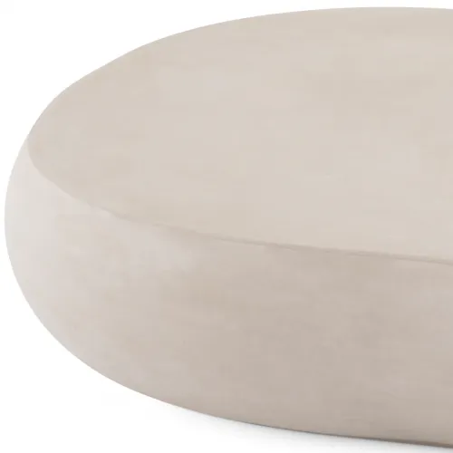 Luxury Outdoor Oval Pebble Shape Coffee Table by Luxury Group International