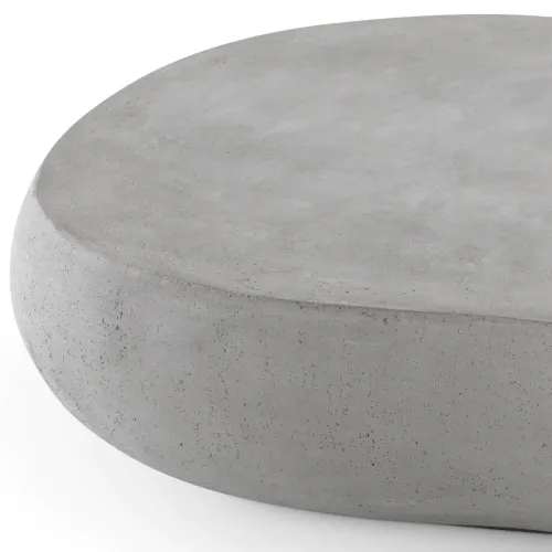 Luxury Outdoor Oval Pebble Shape Coffee Table by Luxury Group International
