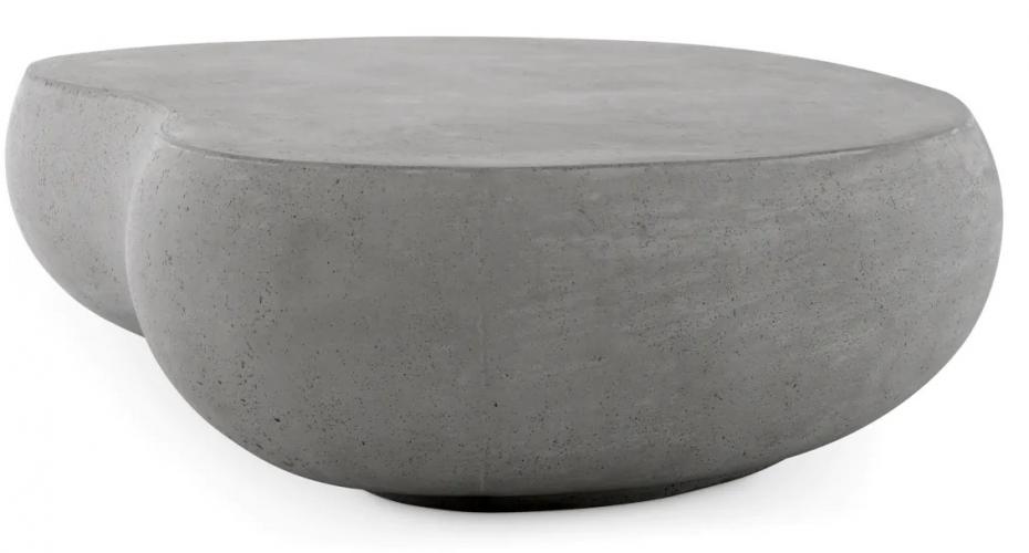 Luxury Outdoor Oval Pebble Shape Coffee Table by Luxury Group International