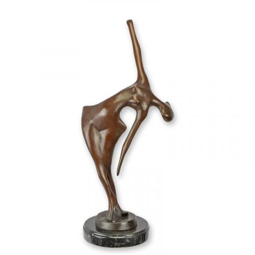 Luxury Bronze Abstract Dancer Sculpture by Luxury Group International
