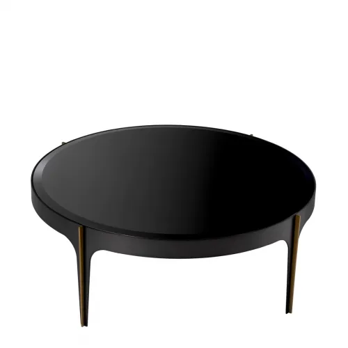 Luxury Metal & Beveled Glass Coffee Table by Luxury Group International