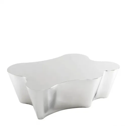 Luxury Polished Stainless Steel Designing Coffee Table by Luxury Group International