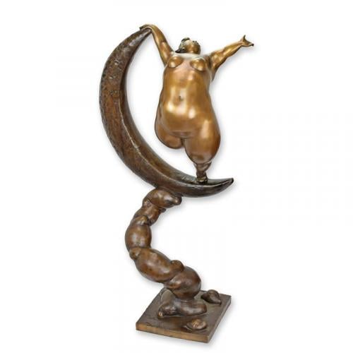 Luxury Bronze Moon Dancer Sculpture by Luxury Group International