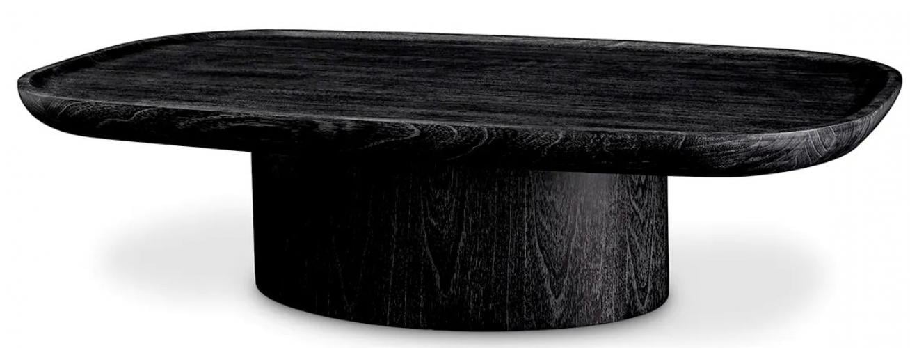 Luxury Charcoal Grey Veener Designer Coffee Table