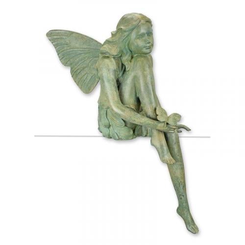 Luxury Bronze Seated Fairy Sculpture by Luxury Group International