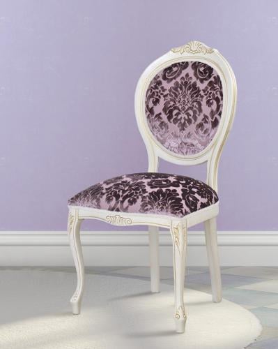 Luxuriöser Medaillon-Speisestuhl