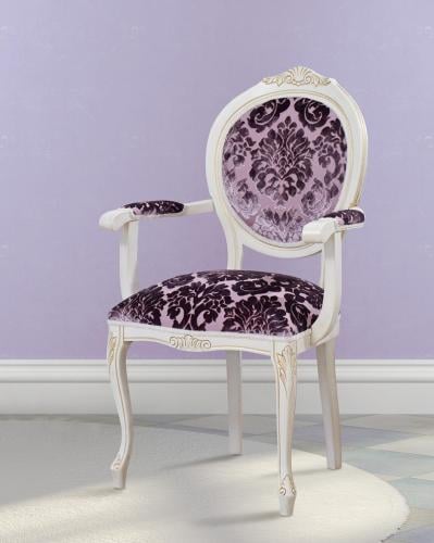 Luxuriöser Kronen-Medaillon-Sessel