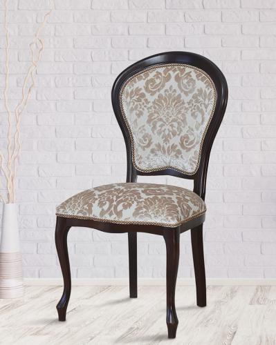 Luxuriöser klassischer Medaillon-Esstischstuhl