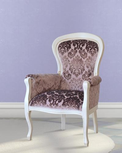 Luxury Upholstered Wingback Armchair