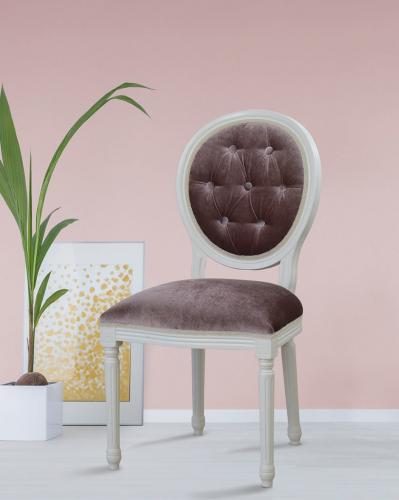 Luxury Upholstered Button-Tufted Dining Chair
