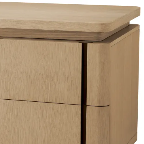 Luxus Schreibtisch aus natürlichem Eichenfurnier mit Bronze-Finish von Luxury Group International