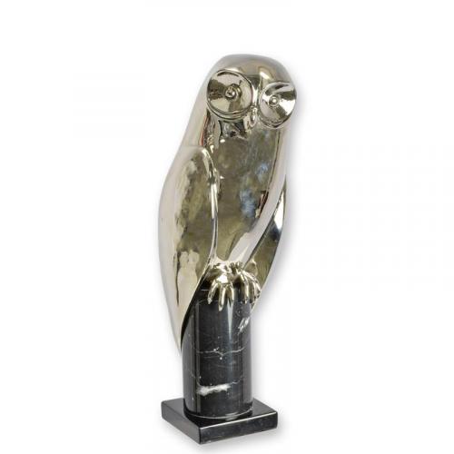 Luxury Bronze Nocturne Owl Sculpture by Luxury Group International