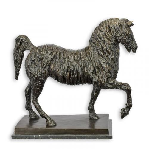 Luxury Bronze Trotting Horse Sculpture by Luxury Group International