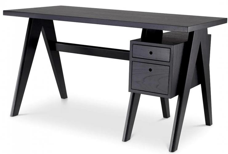 Luxury Solid Wood Desk with Drawer