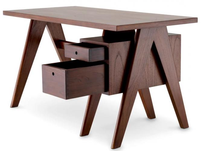 Luxus Schreibtisch aus Massivholz mit Schublade von Luxury Group International