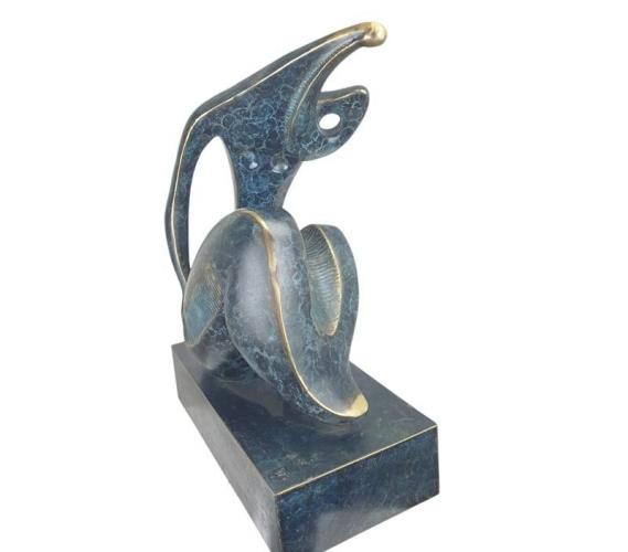 Luxury Bronze Modernist Female Form Sculpture by Luxury Group International