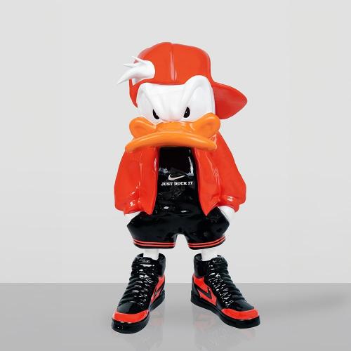 Luxury Bad Boy Duck Modern Street-Style Figure Sculpture by Luxury Group International
