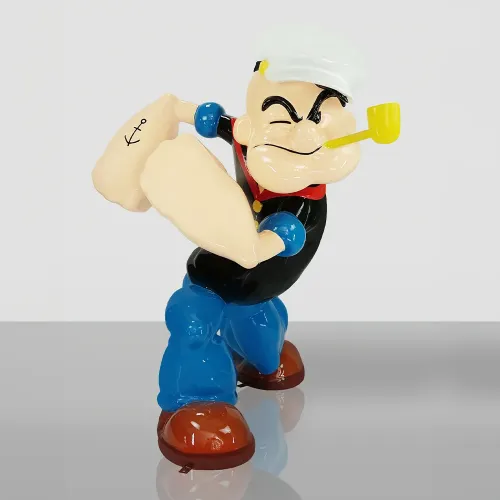 Luxury Popeye Large Decorative Garden Figure Sculpture by Luxury Group International