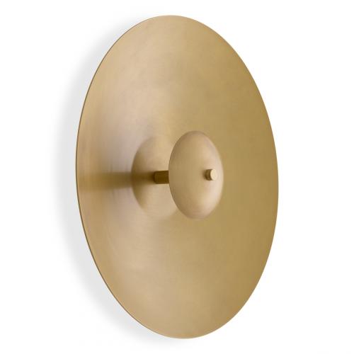 Lujoso Aplique Disco LED Latón Antiguo por Luxury Group International