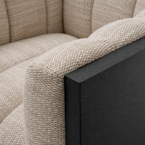 Luxury Skyward Sand Sofa & Armchair Seating Collection by Luxury Group International