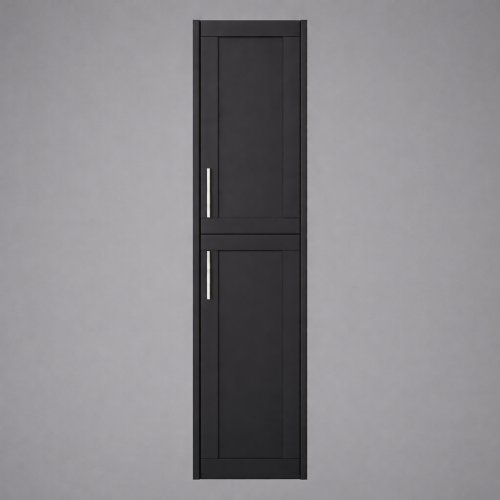 Luxuriöser zweitüriger Wandschrank in nachtblauem Finish - 35 CM von Luxury Group International