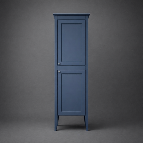 Luxus Maritime Blau Finish Freistehende Doppeltür Hochschrank - 50 CM von Luxury Group International
