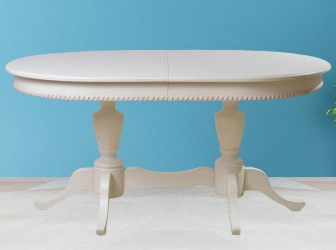 Luxury Extendable Oval Dining Table with Sculpted Pedestal Base by Luxury Group International