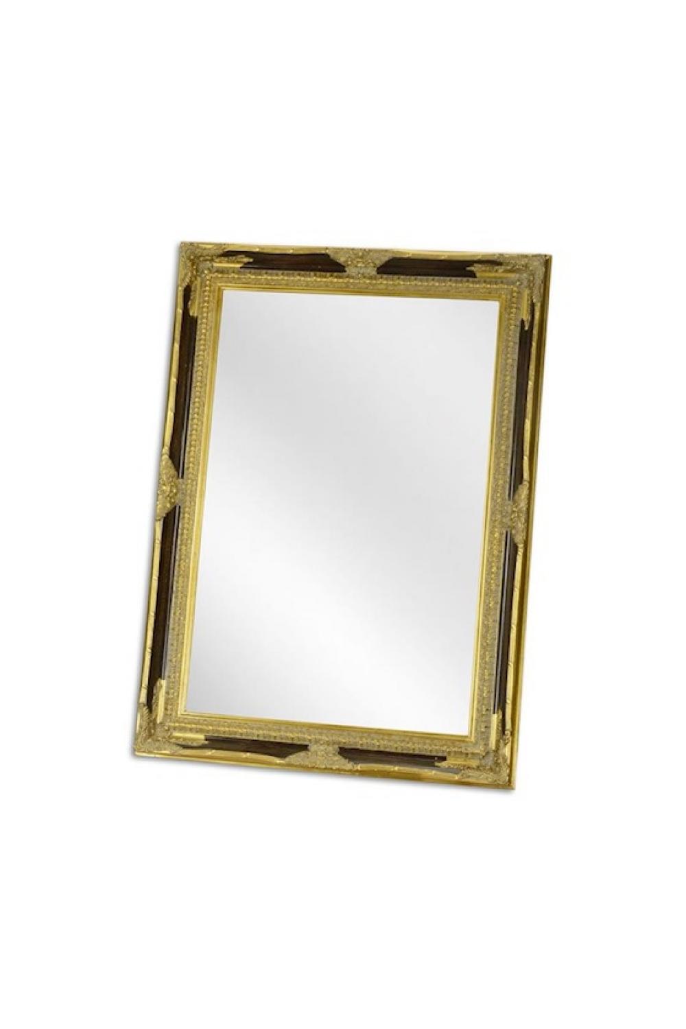 Luxury Gold Framed Reflective Harmony Sculpture Mirror