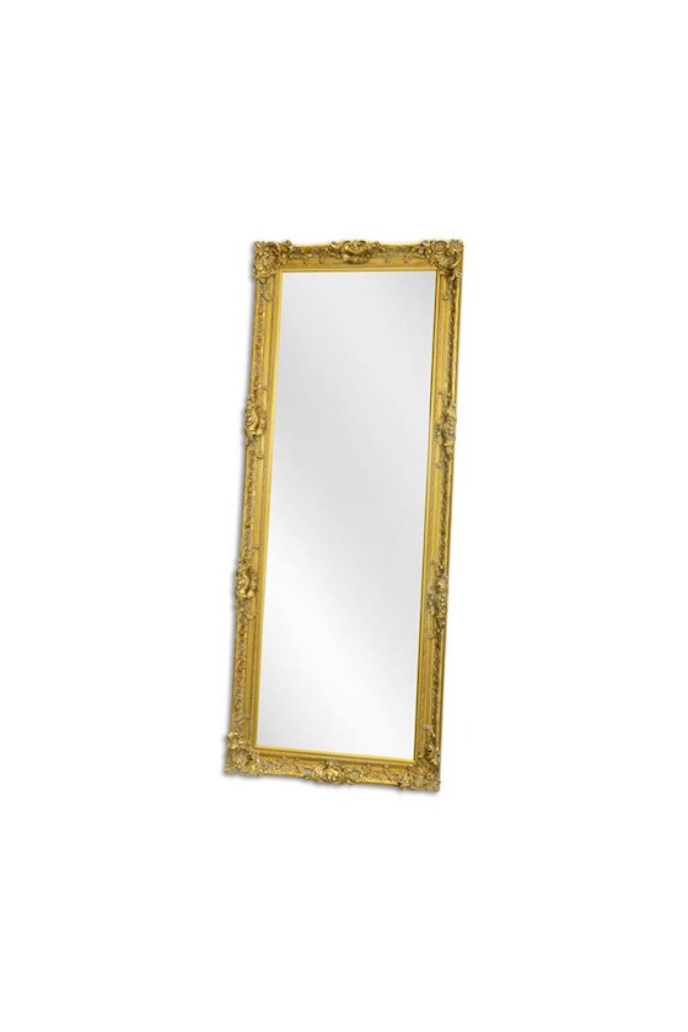 Luxury Ornate Gold Baroque Tall Wall Mirror
