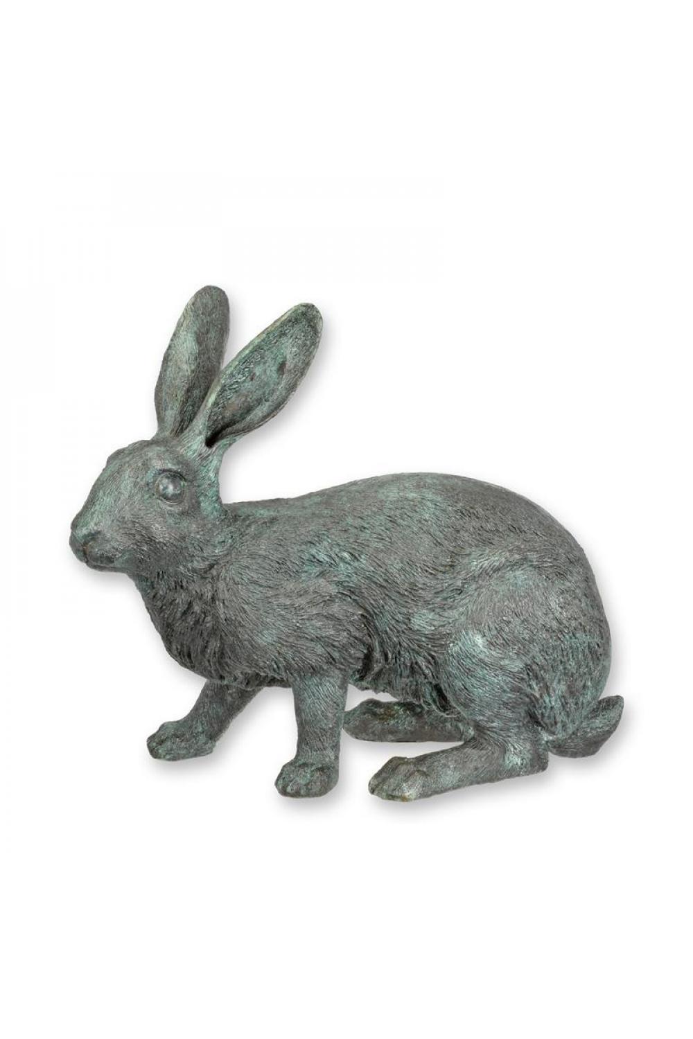 Luxus-Bronze-Alarm-Kaninchen-Skulptur