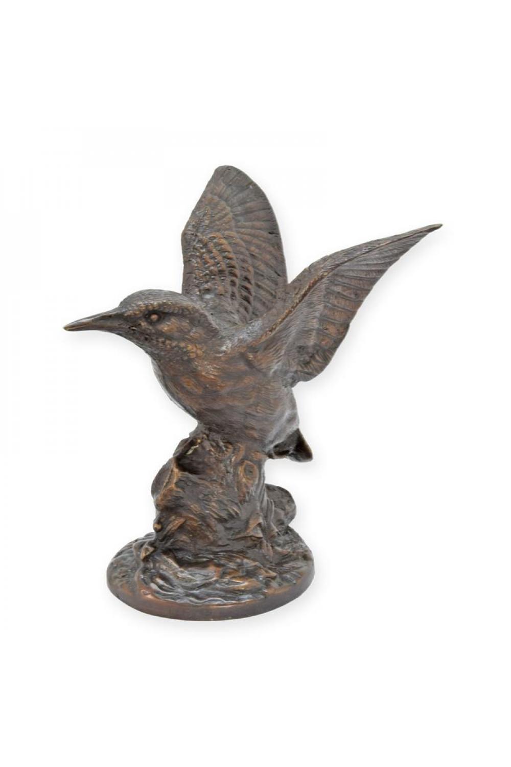 Luxury Bronze Kingfisher Sculpture