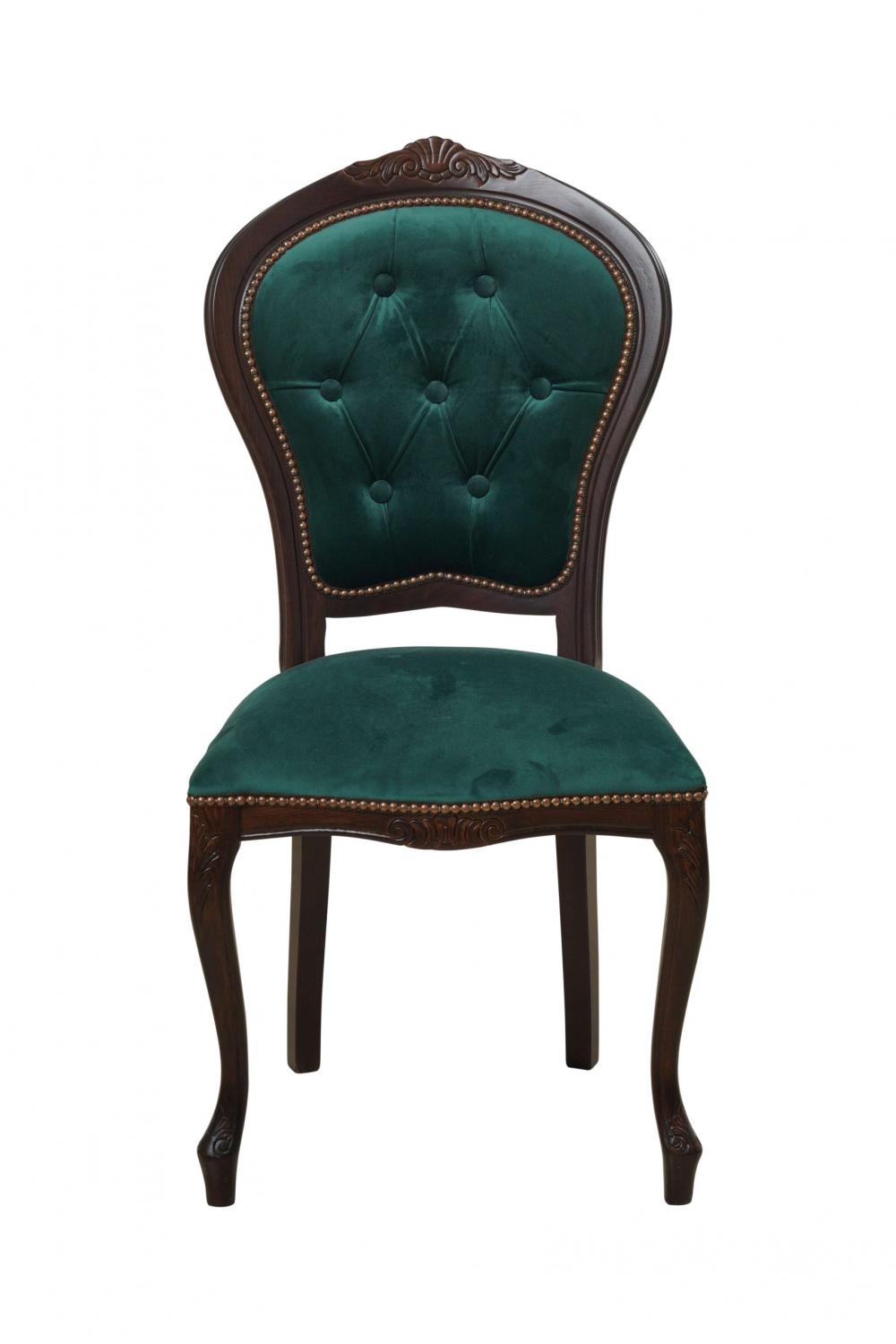 Luxury Upholstered Dining Chair with Button Tufted Backrest