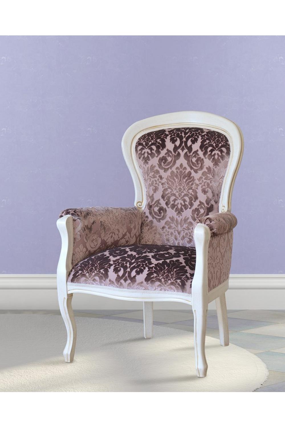 Luxuriöser gepolsterter Ohrensessel