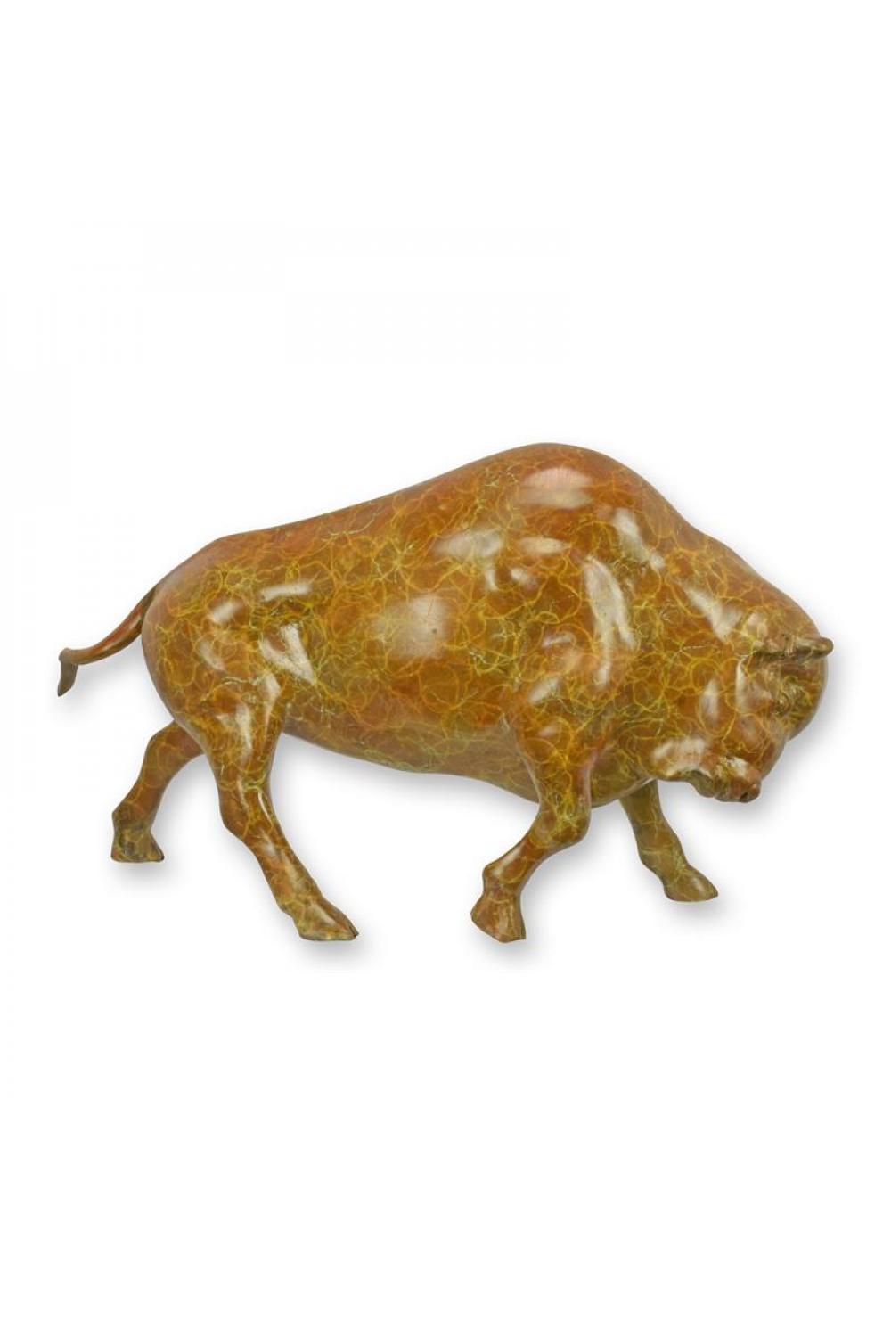 Luxury Bronze Majestic Bison Sculpture