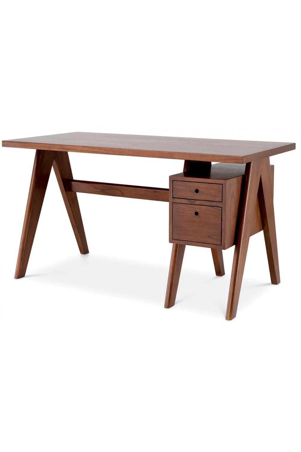 Luxury Solid Wood Desk with Drawer