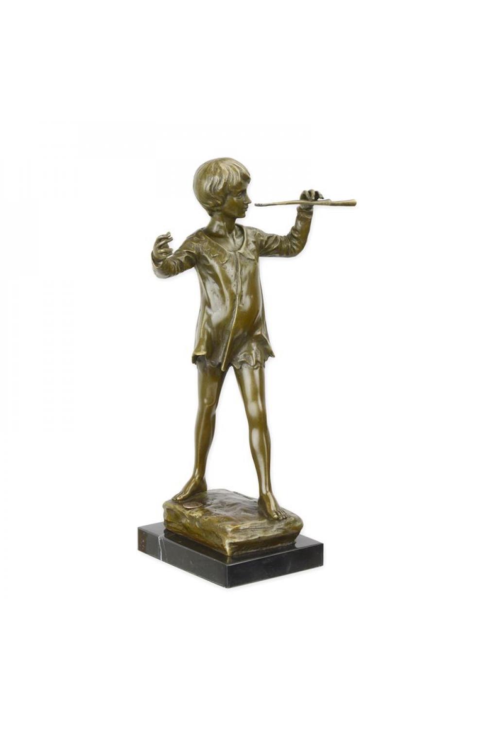 Luxuriöse Bronze Peter Pan Figurative Skulptur