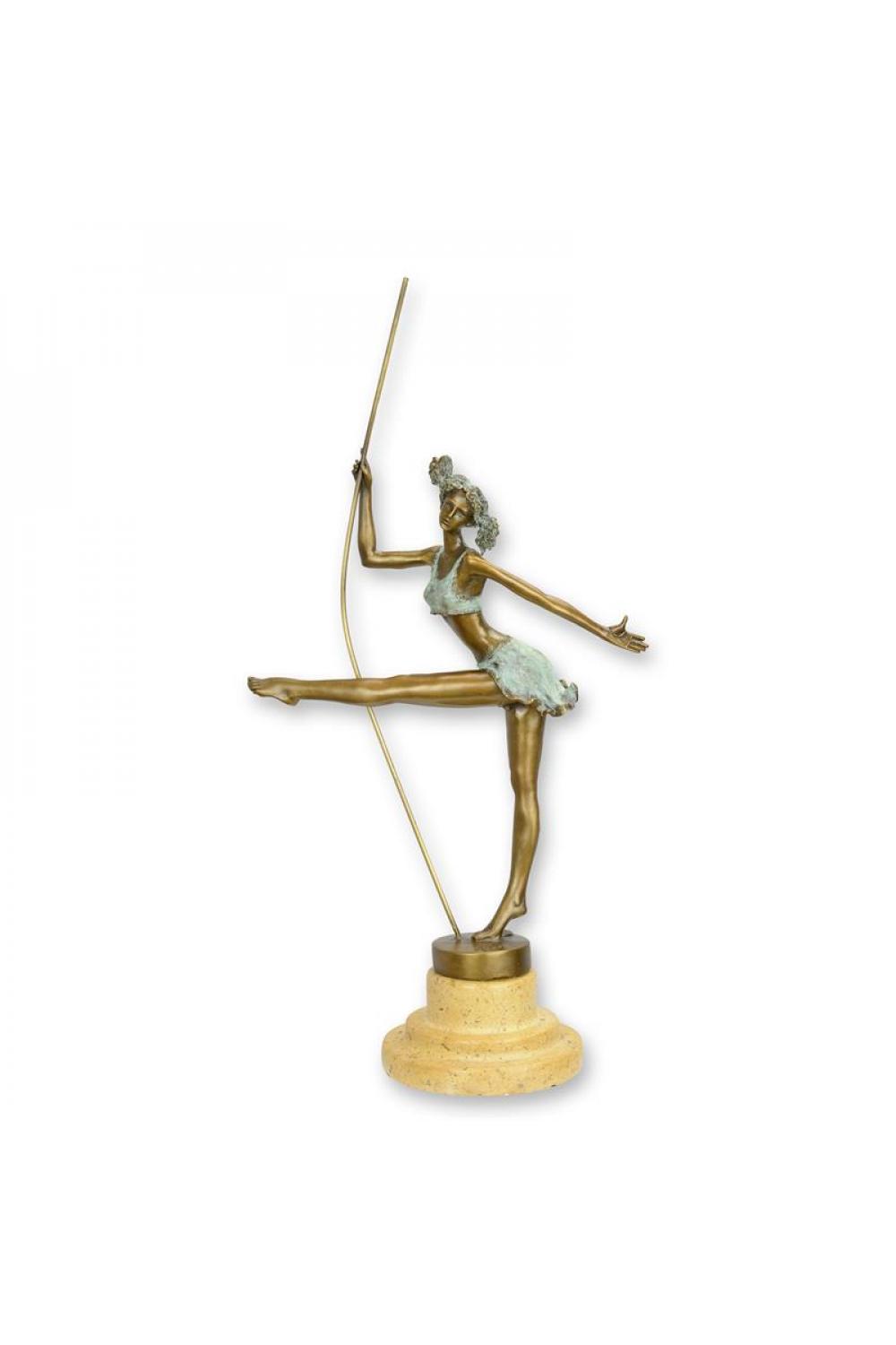 Luxuriöse Bronze Klassische Ballerina Skulptur