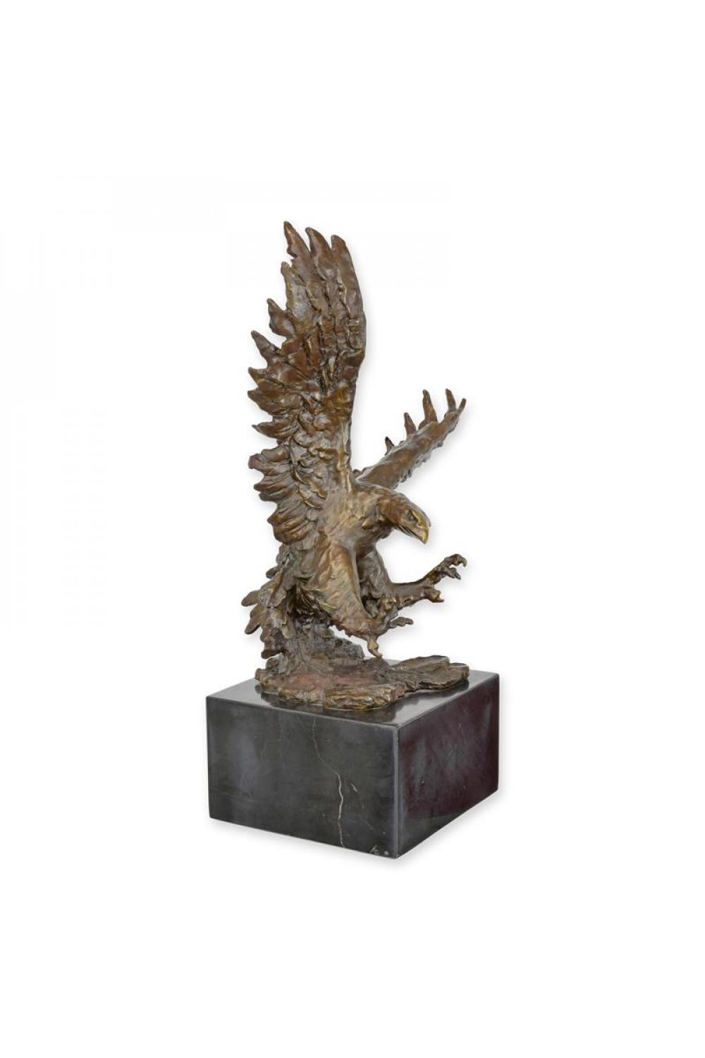 Luxuriöse Bronze Majestätische Adler Skulptur