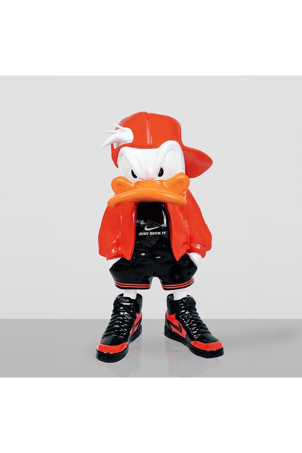 Luxury Bad Boy Duck Modern Street-Style Figure Sculpture