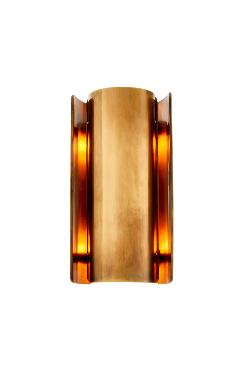 Luxuriöse Vintage Messing Vertikale Up-Down Wandleuchte