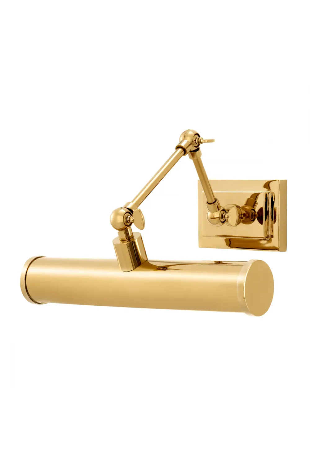 Luxury Gold Finish Adjustable Wall Lamp for Art Display