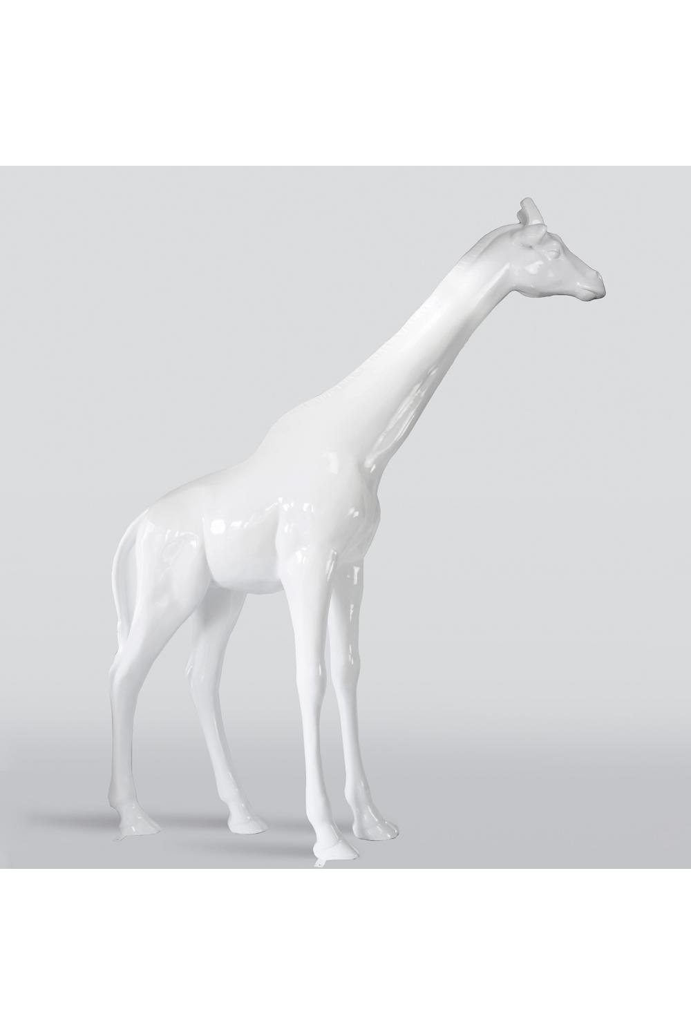 Luxury Life-Size Fiberglass Giraffe Sculpture – 320cm