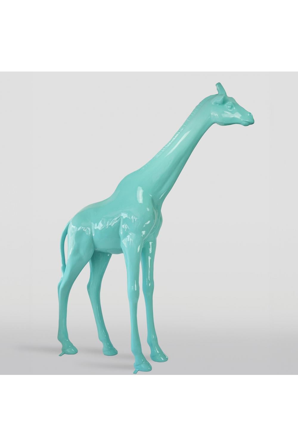 Luxuriöse Giraffe in Lebensgröße aus Fiberglas - 320cm von Luxury Group International