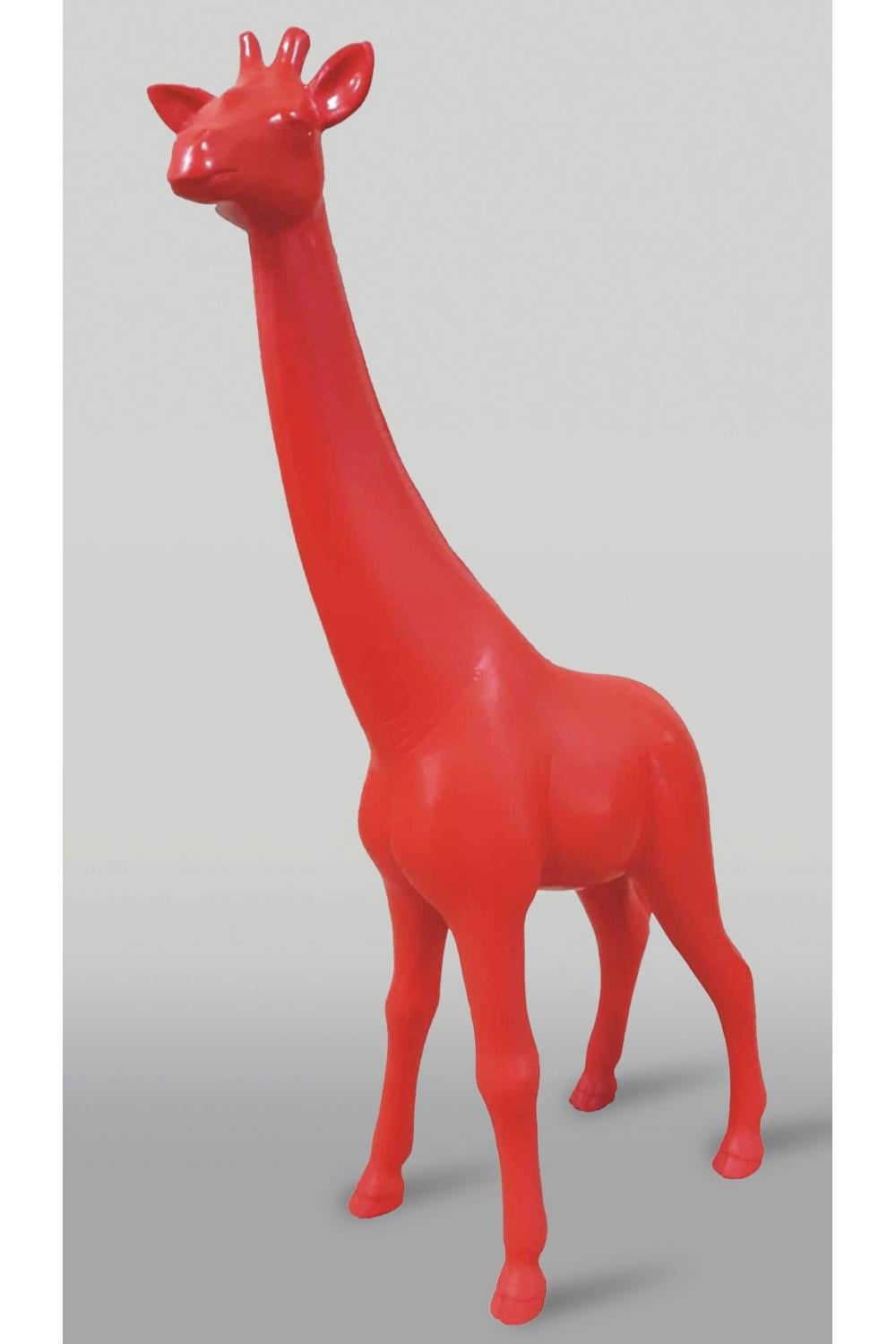 Luxury Handmade Resin Giraffe Sculpture – 100 CM Multi-Color Edition