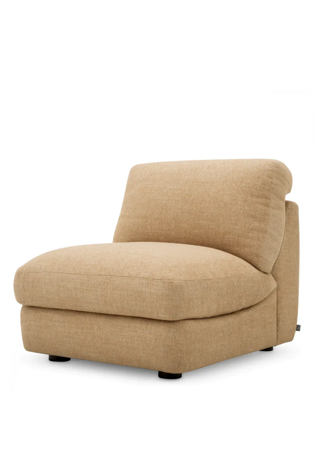 Luxury Arm Less Single Seater Sofa (Beige or Multicolor)