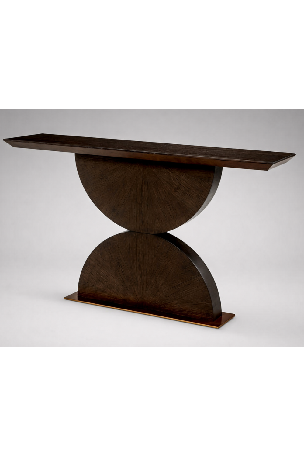 Luxuriöser Konsolentisch aus Holz mit Sanduhrform von Luxury Group International