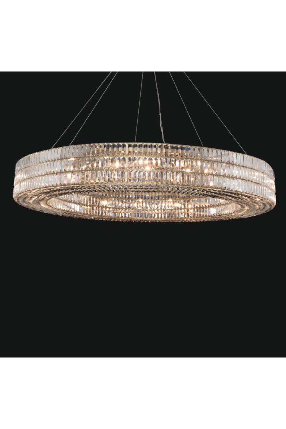 Luxury Radiant 1 Big Ring Round Modern LED Chandelier - 120 cm by Luxury Group International