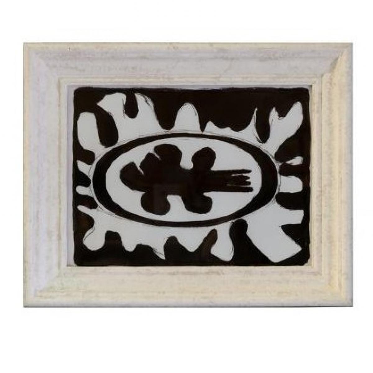 Black & White Luxury Abstract Framed Wall Art Work Painting for Modern Interiors by Luxury Group International